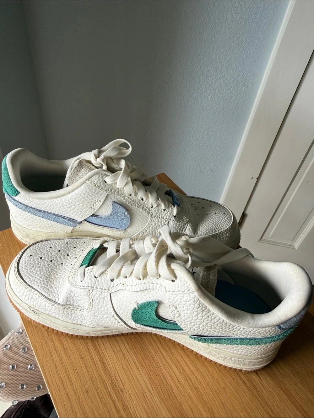 Nike Air Force 1 Vandalized